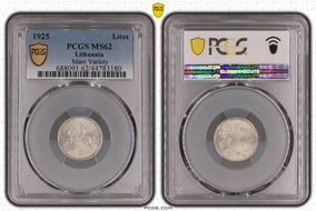 1925 Litas Mare Variety MS62