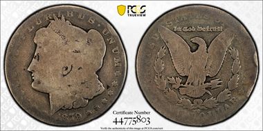 1879-CC $1 Capped Die FR2