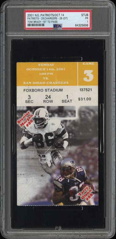 PSA 1 cert 64325696