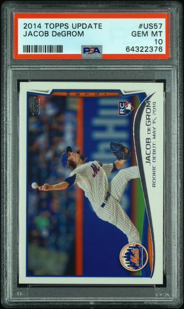 2014 Topps Topps Update #US-57 Jacob Degrom front