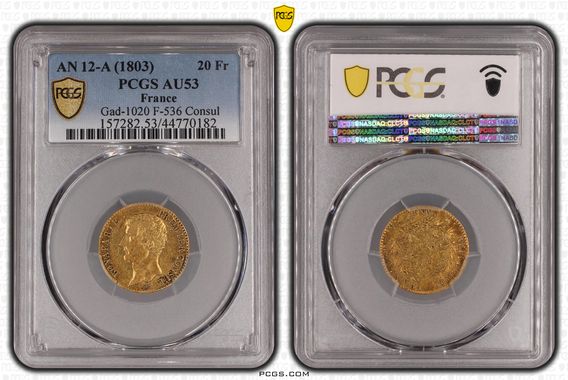 Cert 44770182 - Coin Image