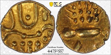 (c. 1600-1750) Fanam Rajahs of Cochin, Vira Raya MS63