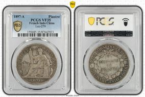 1897-A Piastre Lec-279 VF35