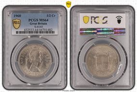 1960 1/2 Cr S-4145 MS64