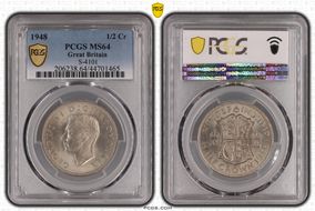 1948 1/2 Cr S-4101 MS64