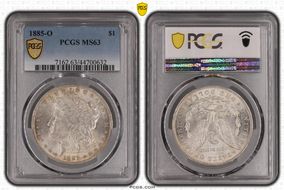 1885-O $1 MS63