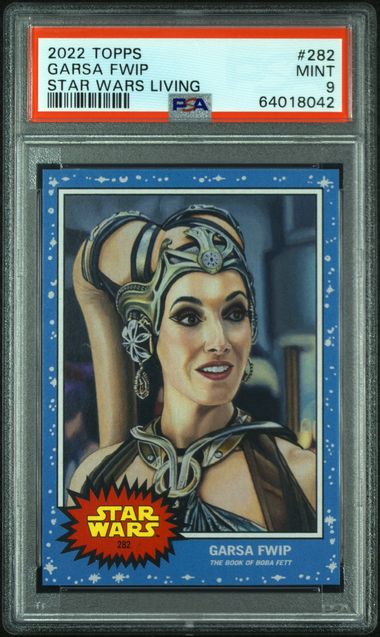 2022 Topps #282 Living Garsa Fwip front