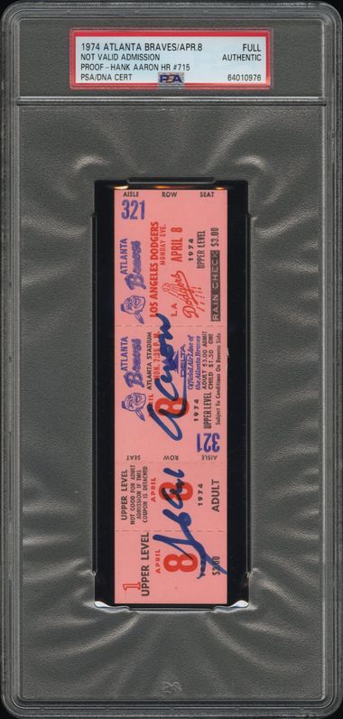 Authentic cert 64010976