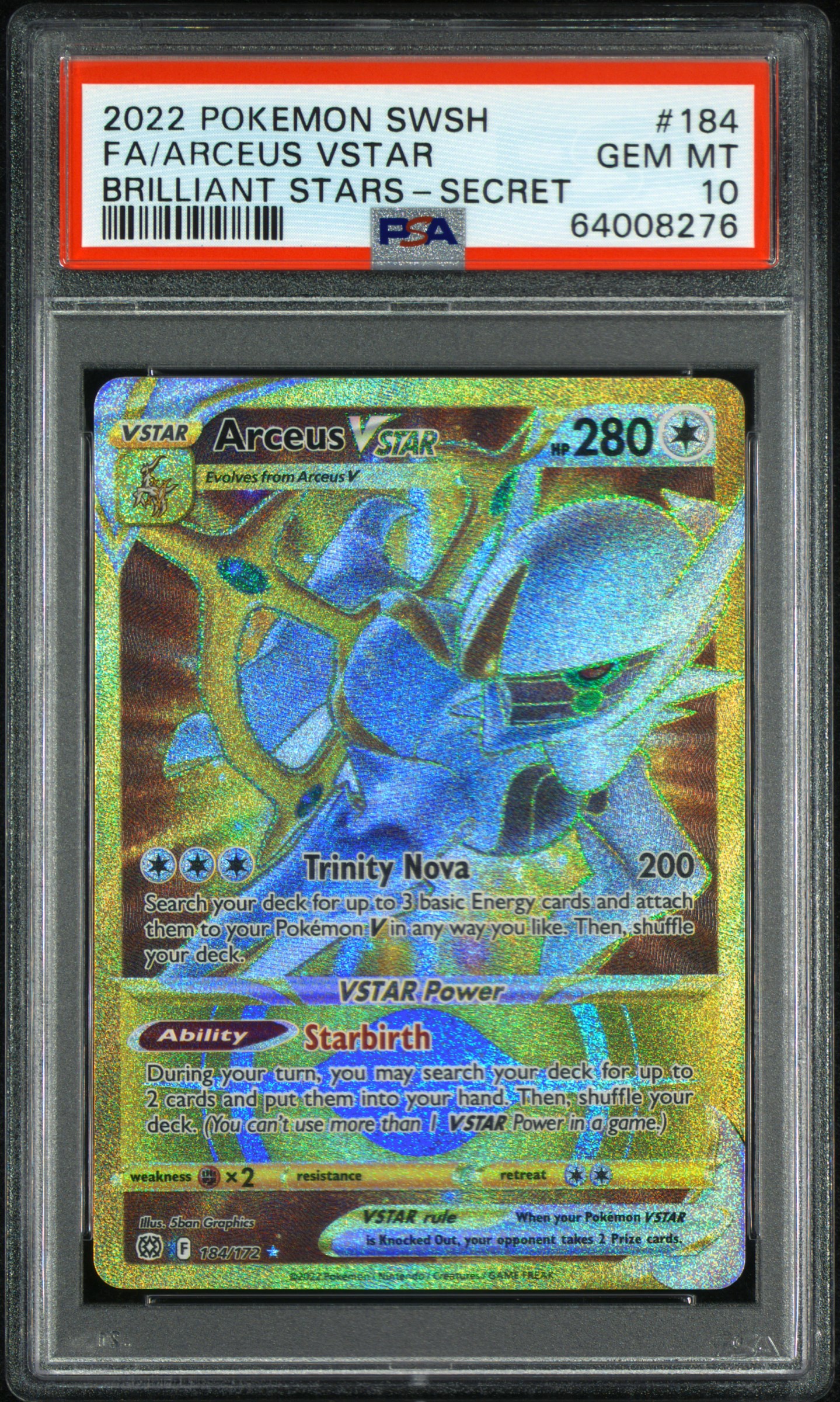 Arceus VSTAR #184