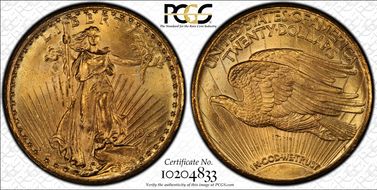 1927 $20 MS64