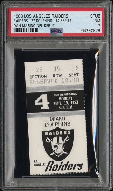 DAN MARINO NFL DEBUT