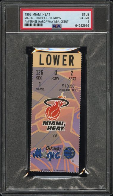 ANFERNEE HARDAWAY NBA DEBUT