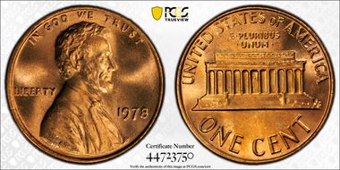 1978 1C MS67RD