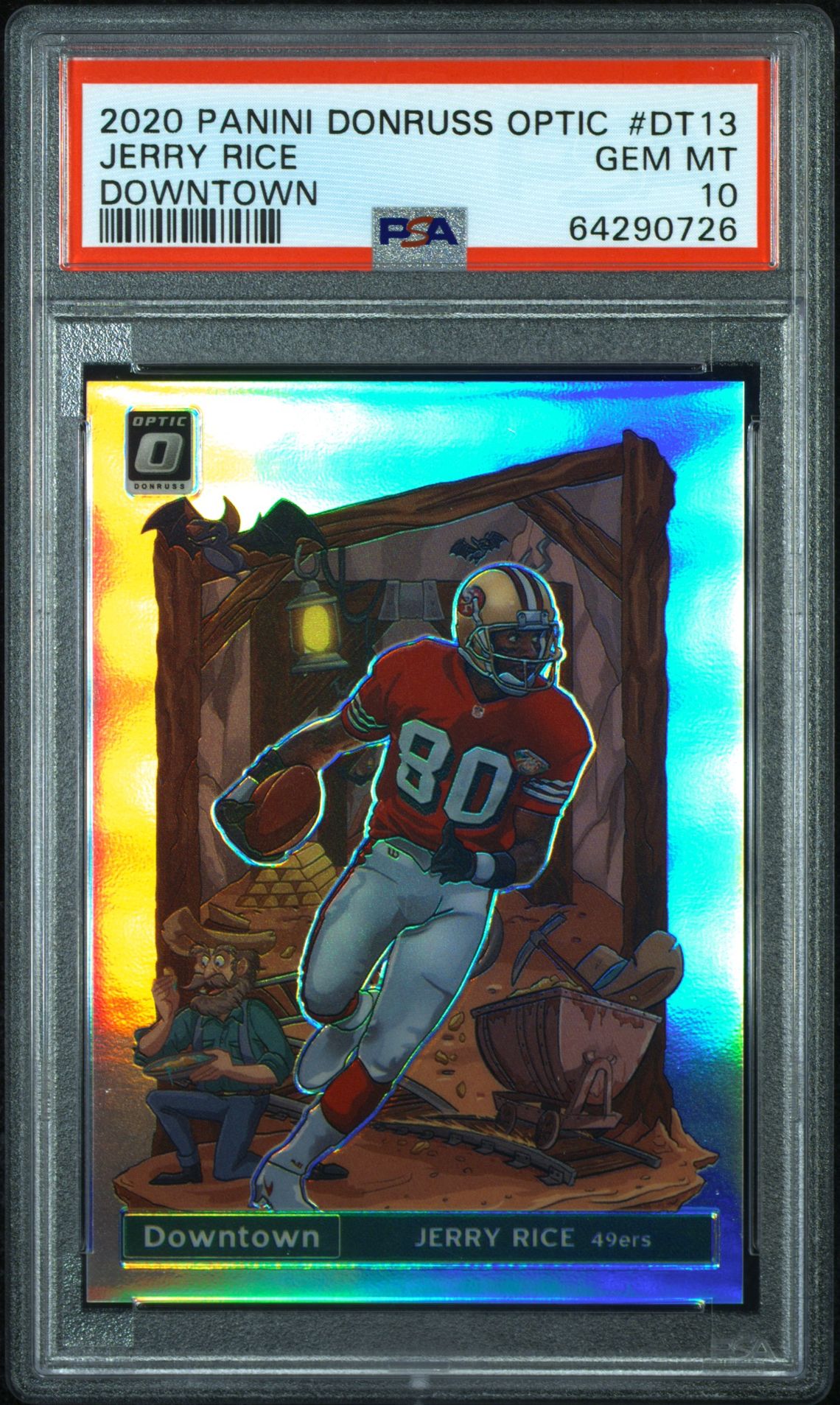 2020 Panini Donruss Optic #DT13 Jerry Rice front