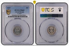 1937 4D S-4087 PR65