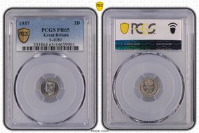 1937 2D S-4089 PR65