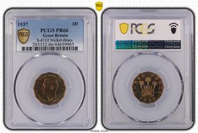 1937 3D S-4112 Nickel-Brass PR66