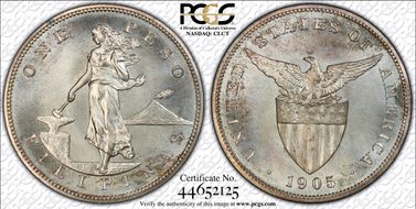1905 Peso PR67+
