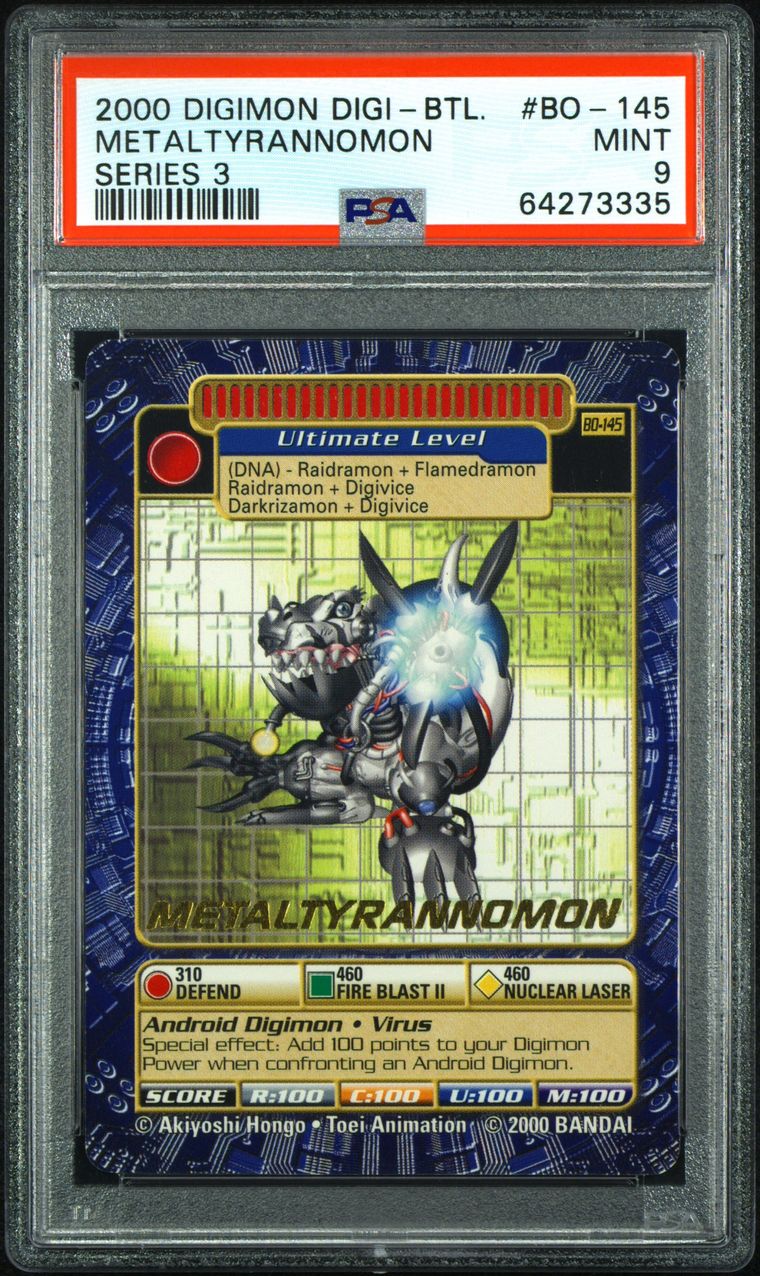 PSA Set Registry Showcase: Digimon PSA Set Registry Showcase: Digimon