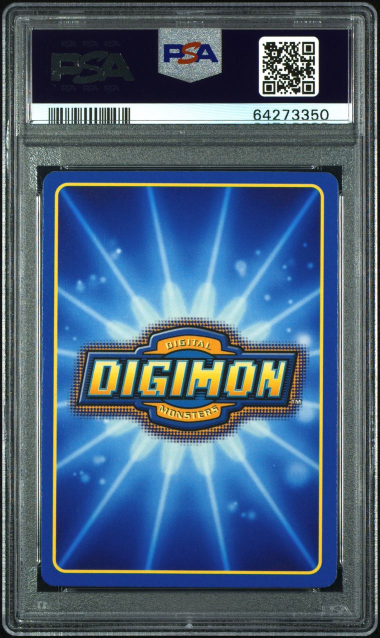 digimon tcg rarest cards CGC Graded Guard - 35 Pt