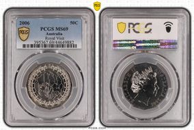 2006 50C Royal Visit MS69