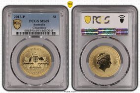 2013-P $1 Citizenship MS69