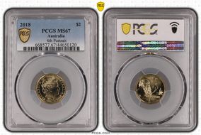 2018 $2 4th Portrait MS67