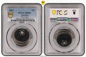 2011 20C The Ashes MS68