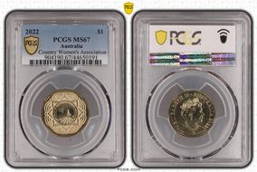 2022 $1 Country Women's Association MS67