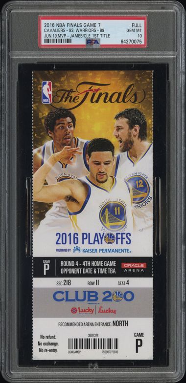 PSA 10 cert 64270075