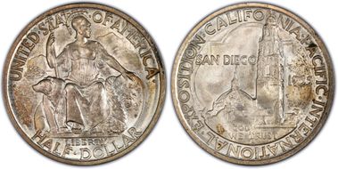 1935-S 50C San Diego MS66