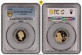 1994 $2 PR70DCAM