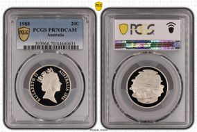 1988 20C PR70DCAM