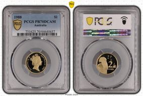 1988 $2 PR70DCAM