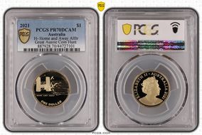 2021 $1 H- Home and Away AlBr Great Aussie Coin Hunt PR70DCAM