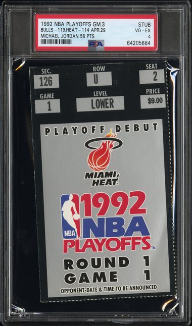 MICHAEL JORDAN 56 PTS