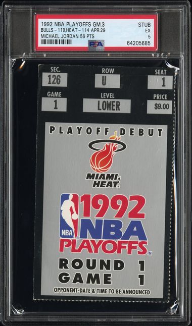 MICHAEL JORDAN 56 PTS