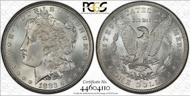 1883-CC $1 MS67+