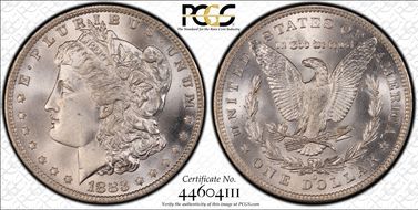 1883-O $1 MS67+