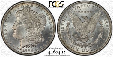 1888-O $1 MS66+