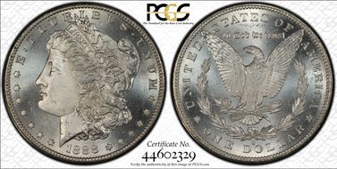 1888-S $1 MS66+
