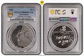 1984 50 G William of Orange PR68DCAM