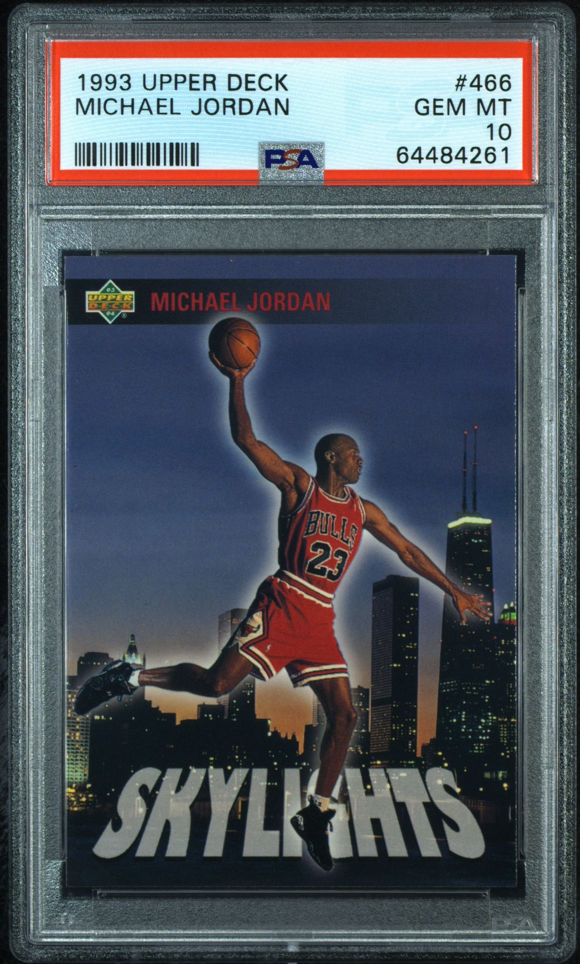 1993 Upper Deck UPPER DECK #466 Michael Jordan front
