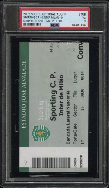 C.RONALDO SPORTING CP DEBUT