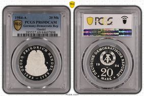 1984-A 20 Mk Handel PR69DCAM