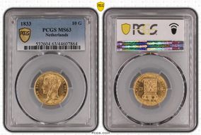 1833 10 G MS63