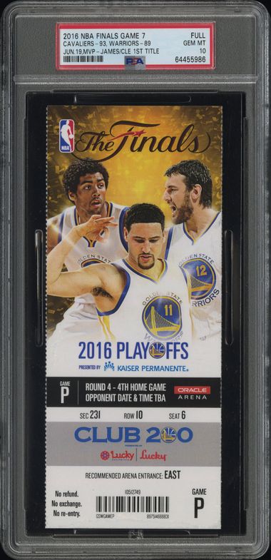 PSA 10 cert 64455986