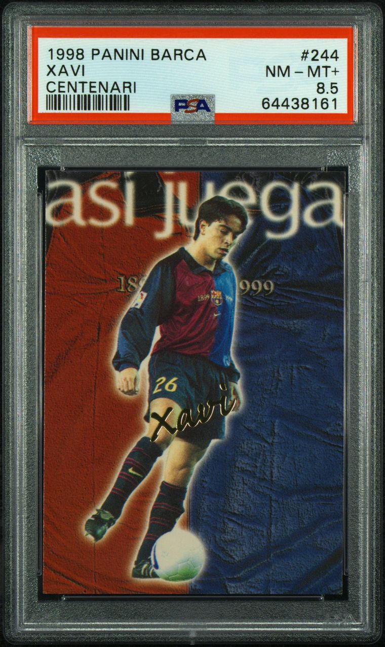 1998 Panini Xavi RC ルーキーカード バルセロナ PSA 1998 Panini Xavi RC ルーキーカード バルセロナ PSA 1998 Panini Xavi