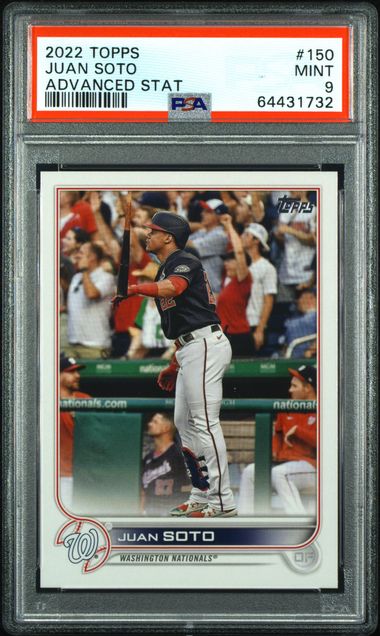 2022 Topps ADVANCED STAT #150 Juan Soto front