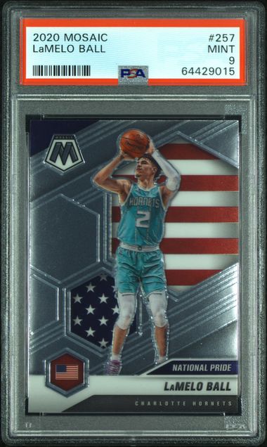 2020 Panini Mosaic #257 Lamelo Ball front